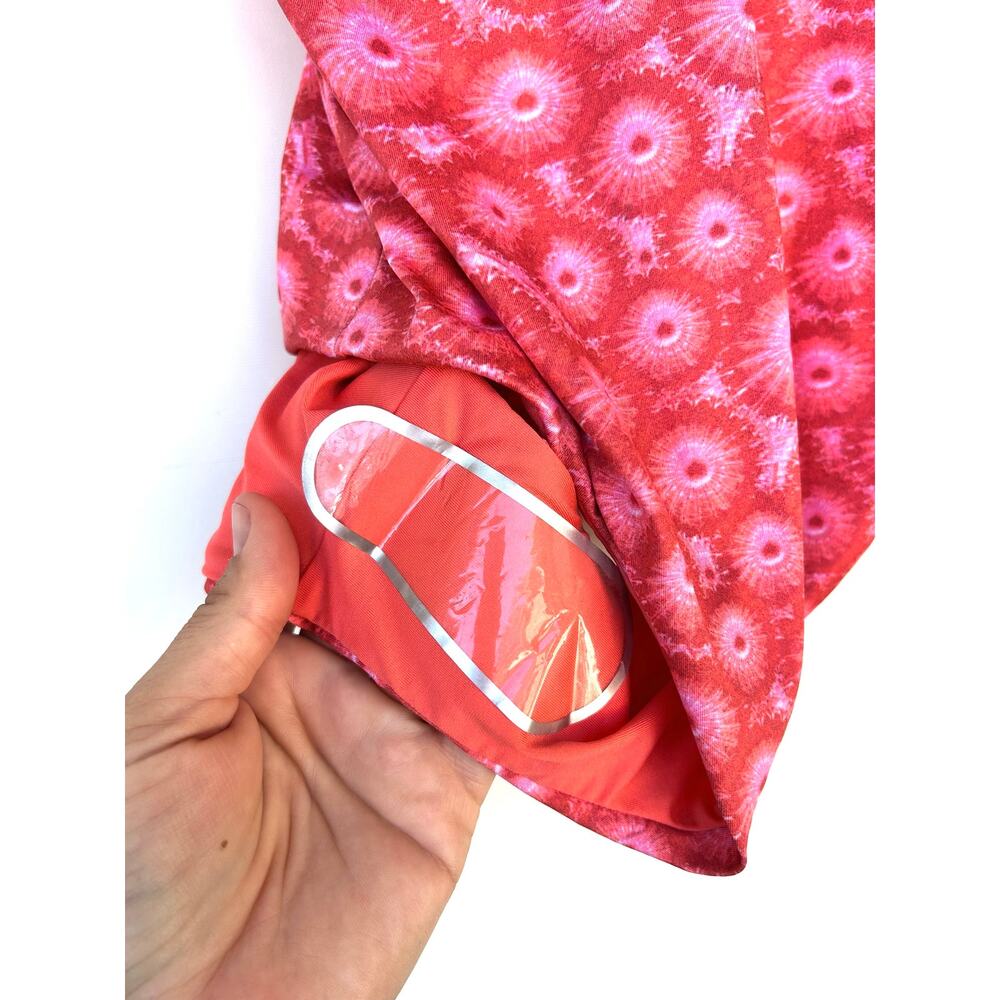 La Perla One Piece Bathing Suit Cups Swimsuit Pink Floral Cheeky Low Back 10 - Picture 7 of 8